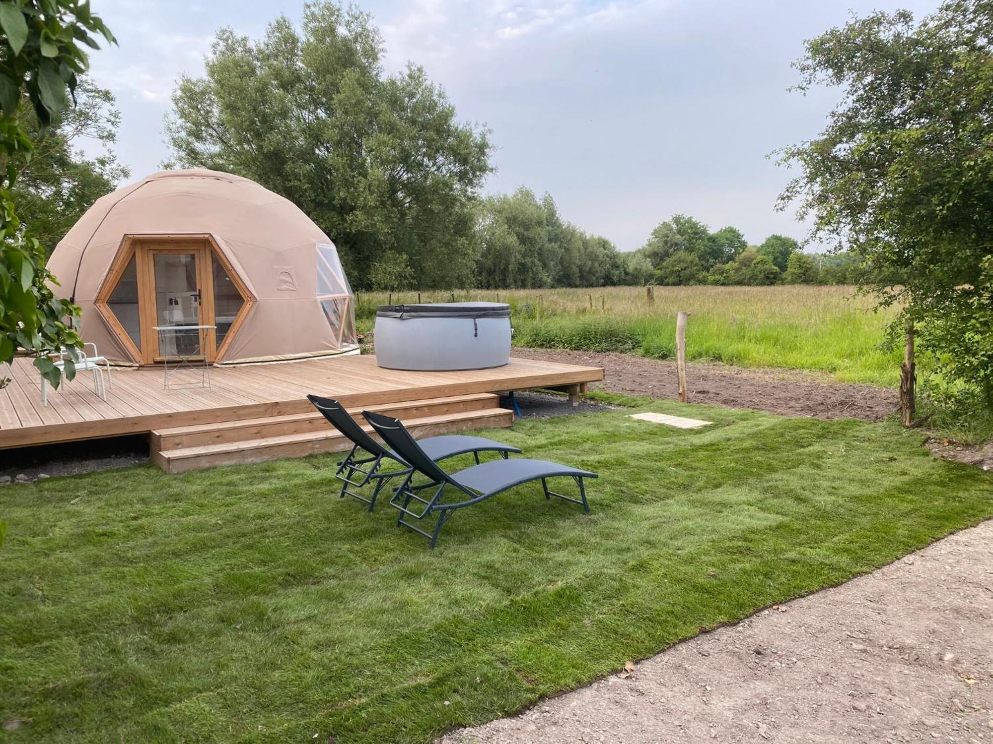 Отель Dome Geodesique - Baie De Somme Favieres  Экстерьер фото